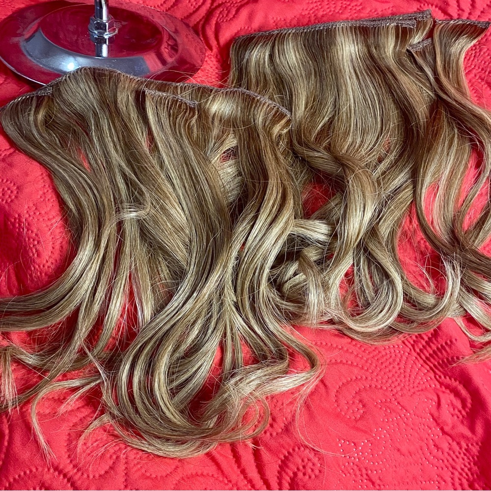 💇🏼‍♀️💈NATURAL HAIR EXTENSIONS 12” 💈💇🏼‍♀️NWT